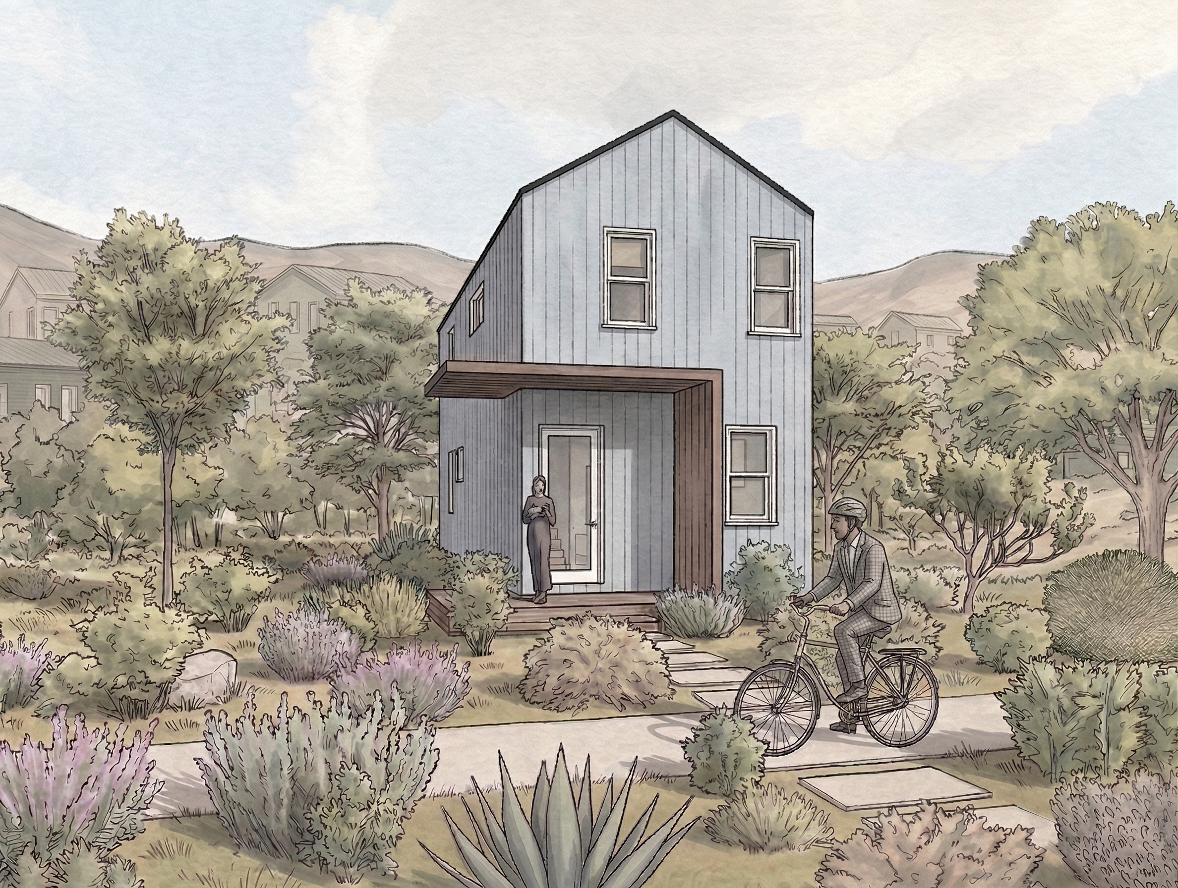 THE TANAGER exterior view